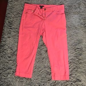 Pink H&M capris